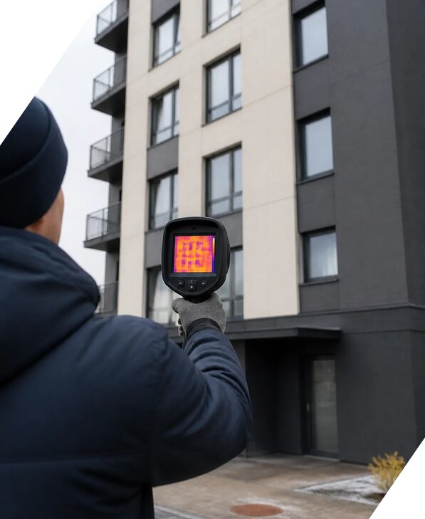 Тепловизионное обследование зданий в Боровичах от 5212 р. | ЭкспертизаРоссия